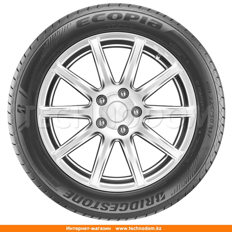 Летние шины Bridgestone EcopiaEP300 215/50R17 91V - фото #2, Technodom.kz