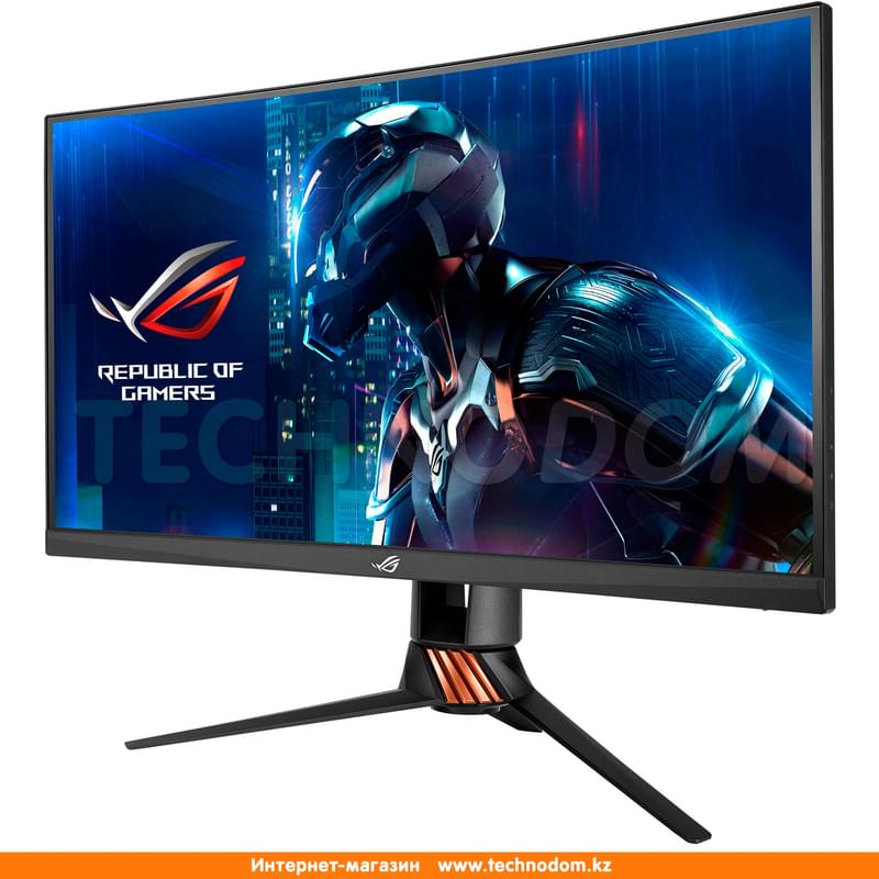 Монитор Игровой 27" Asus ROG Swift PG27VQ 2560x1440 16:9 TN 165ГЦ (HDMI+DP) Curved Titanium - фото #1, Technodom.kz