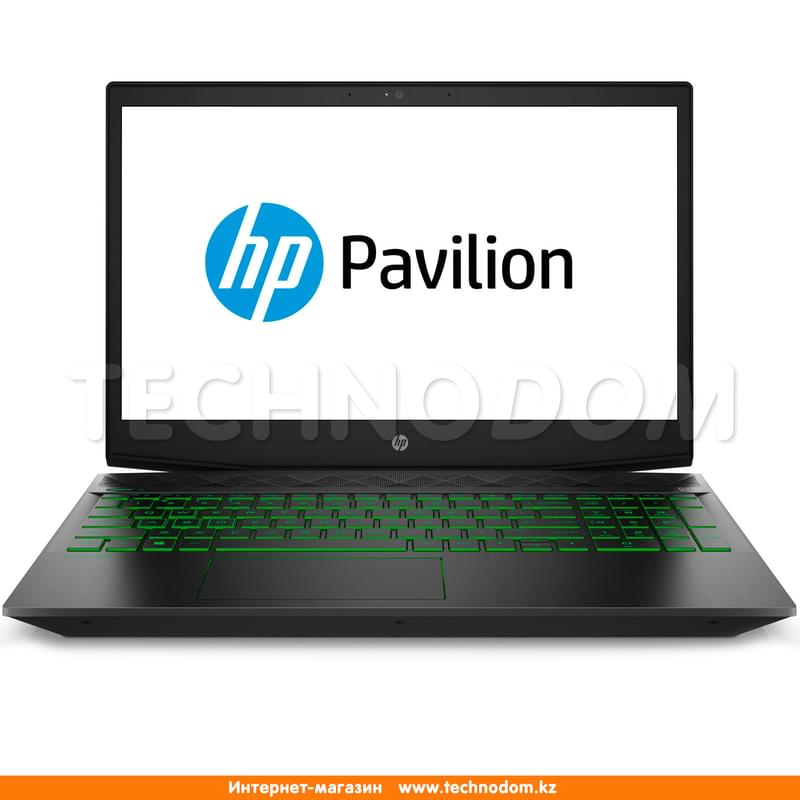 Игровой ноутбук HP Pavilion i7 8750H / 8ГБ / 1000HDD / GTX1060 3ГБ / 15.6 / DOS / (4RN31EA) - фото #0, Technodom.kz