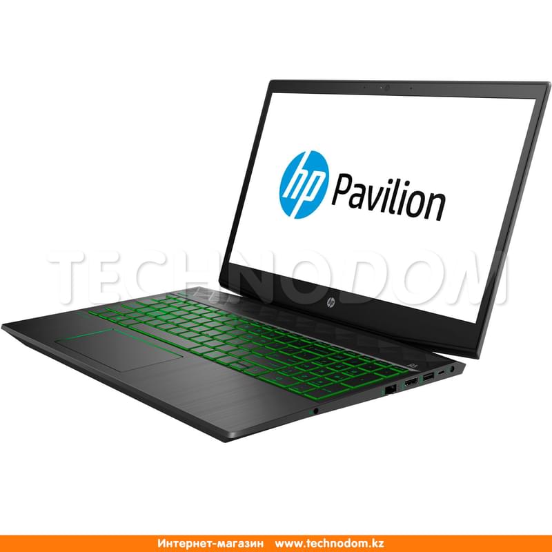 Игровой ноутбук HP Pavilion i7 8750H / 8ГБ / 1000HDD / GTX1060 3ГБ / 15.6 / DOS / (4RN31EA) - фото #1, Technodom.kz