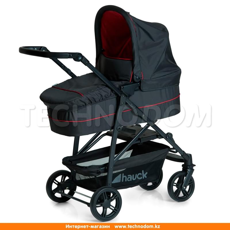 Коляска 3 в 1 Rapid 4 Plus Trio Set Hauck чёрно-красная - фото #1, Technodom.kz Коляска 3 в 1 Rapid 4 Plus Trio Set Hauck чёрно-красная - фото #1, Technodom.kz
