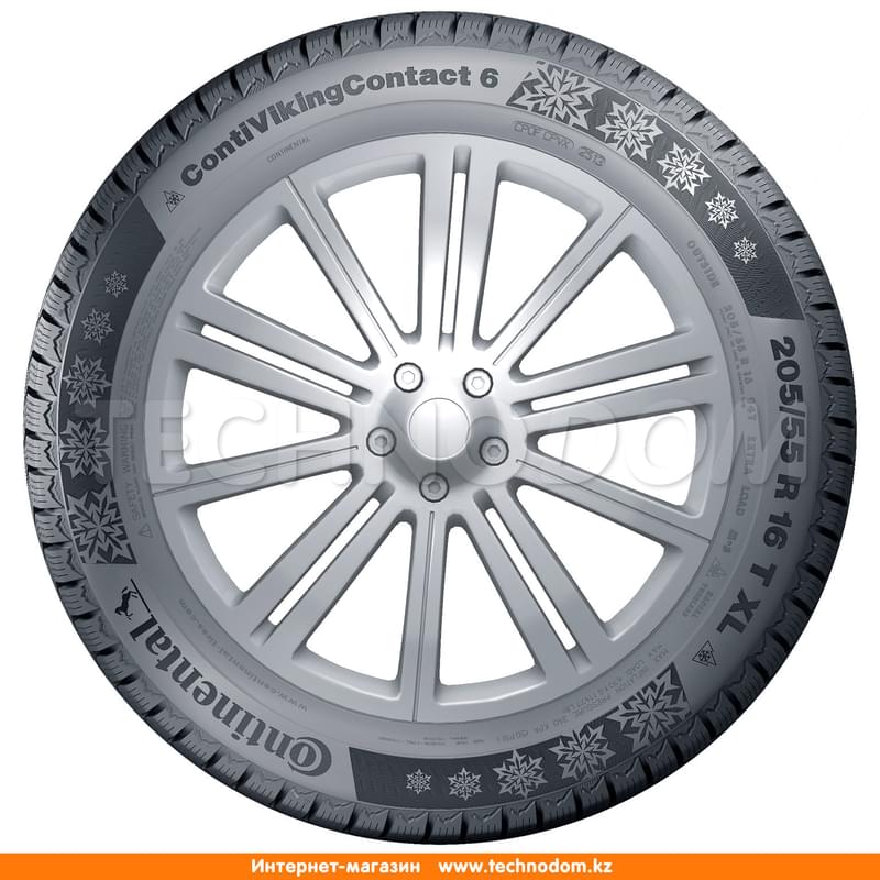 Зимние шины Continental ContiVikingContact 6 XL 195/55R16 91T - фото #1, Technodom.kz