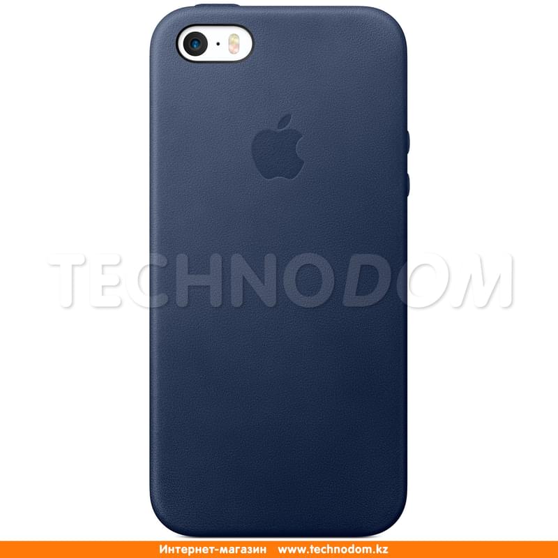 Чехол для iPhone SE/5S/5 Apple, Кожа, Midnight Blue (MMHG2ZM/A) - фото #0, Technodom.kz Чехол для iPhone SE/5S/5 Apple, Кожа, Midnight Blue (MMHG2ZM/A) - фото #0, Technodom.kz