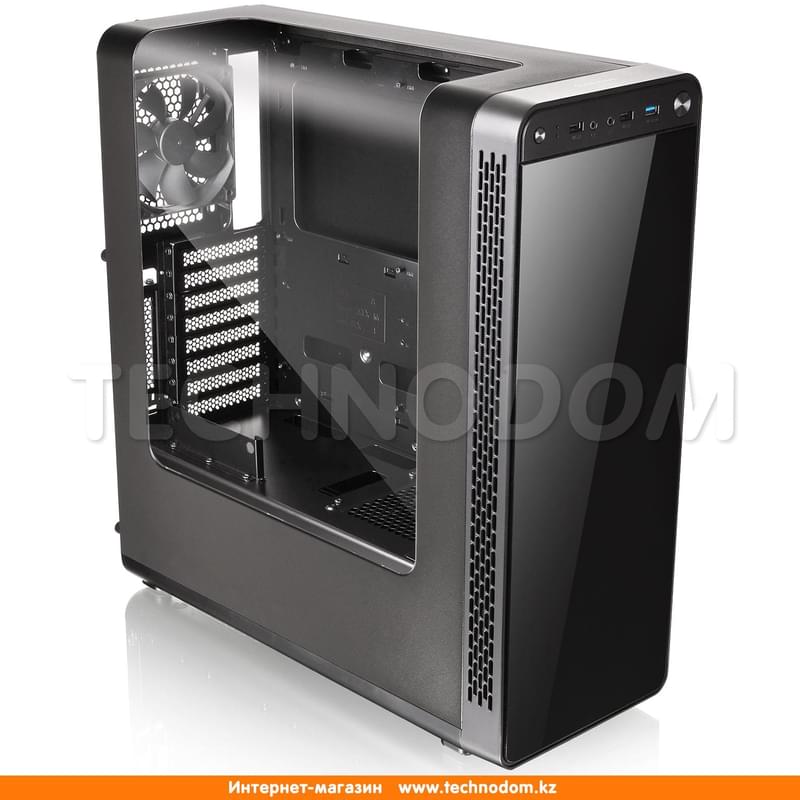 ПК корпус Thermaltake View 27 MidTower, window, Black ATX (CA-1G7-00M1WN-00) - фото #1, Technodom.kz