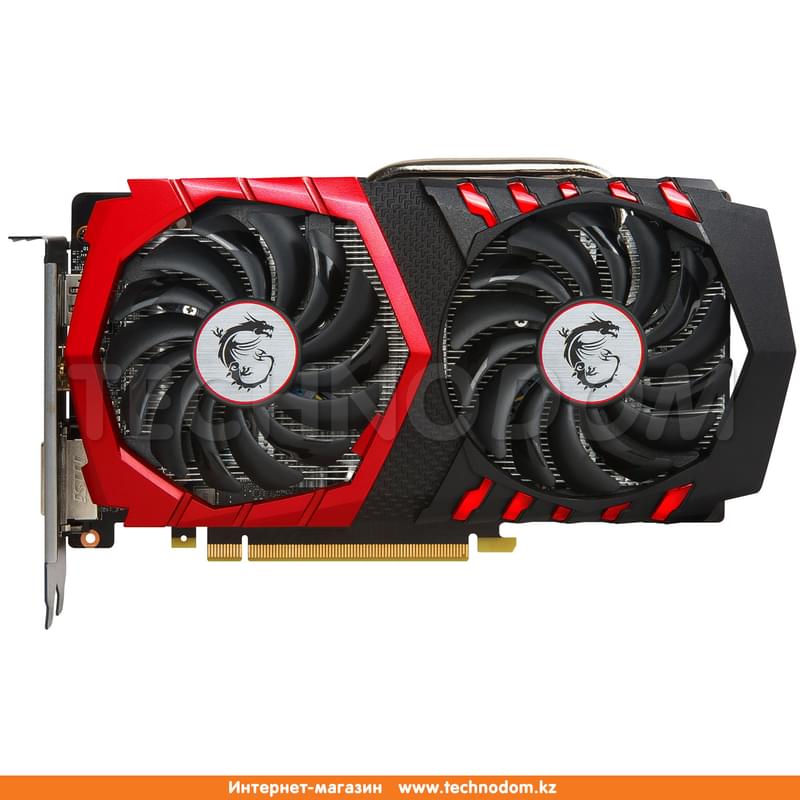 Видеокарта MSI GeForce GTX 1050 Ti GAMING X 4G 4Gb 128bit/G5 (HDMI+DP+DVI-D) - фото #0, Technodom.kz