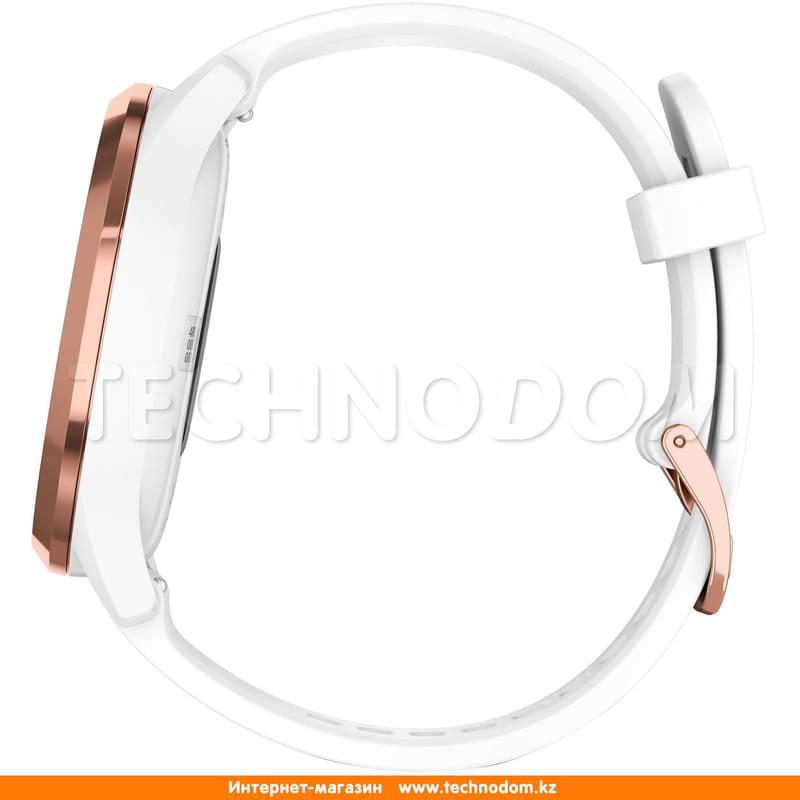 Смарт-часы Garmin vivomove HR Sport Rose Gold/White/S/M - фото #3, Technodom.kz Смарт-часы Garmin vivomove HR Sport Rose Gold/White/S/M - фото #3, Technodom.kz