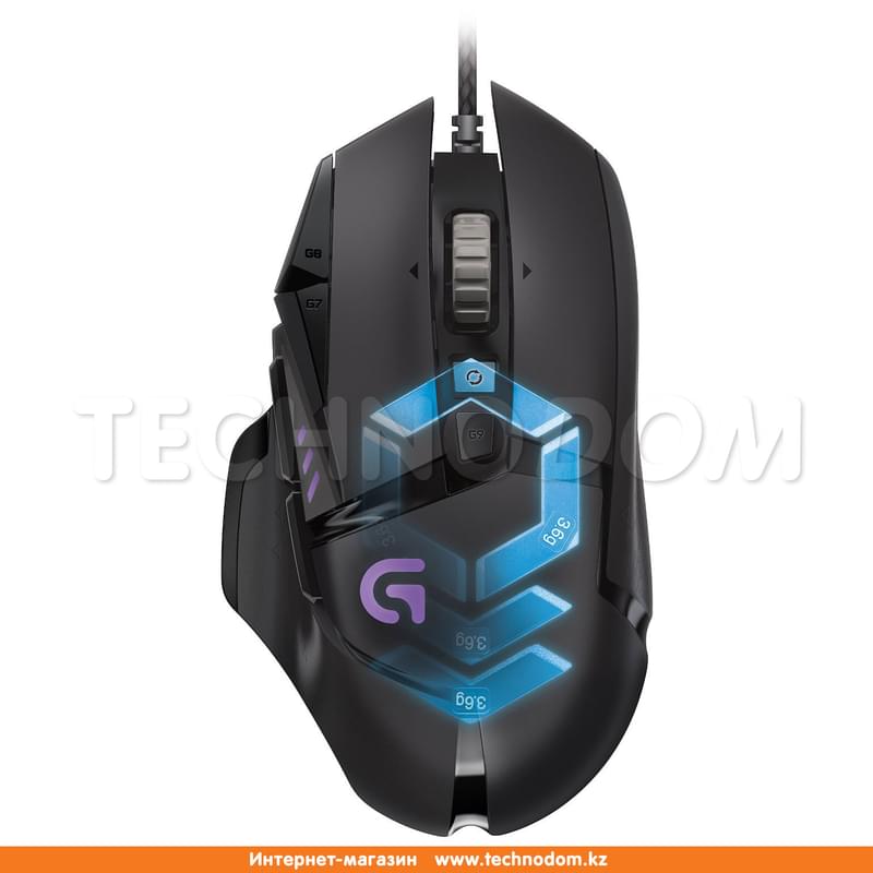 Мышка игровая проводная USB Logitech G502 PROTEUS Spectrum, 910-004617 - фото #0, Technodom.kz