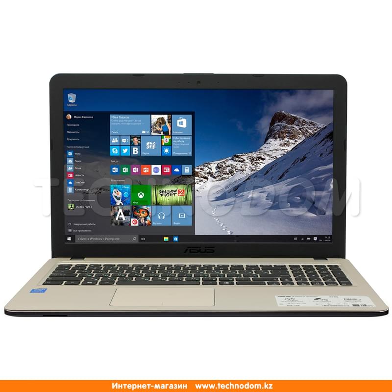 Ноутбук Asus X540LA i3 5005U / 4ГБ / 500HDD / 15.6 / Win10 / (X540LA-DM1082T) - фото #0, Technodom.kz