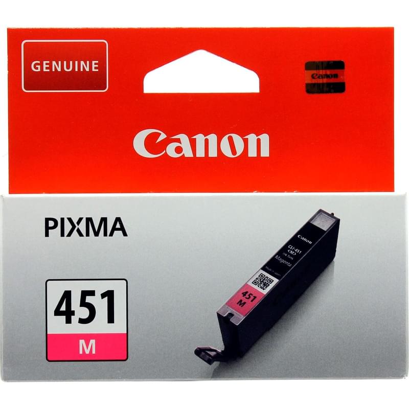 Картридж Canon CLI-451 Magenta (Для iP7240/8740/iX6840/MG5440/5540/5640/6340/MX924) - фото #0, Technodom.kz