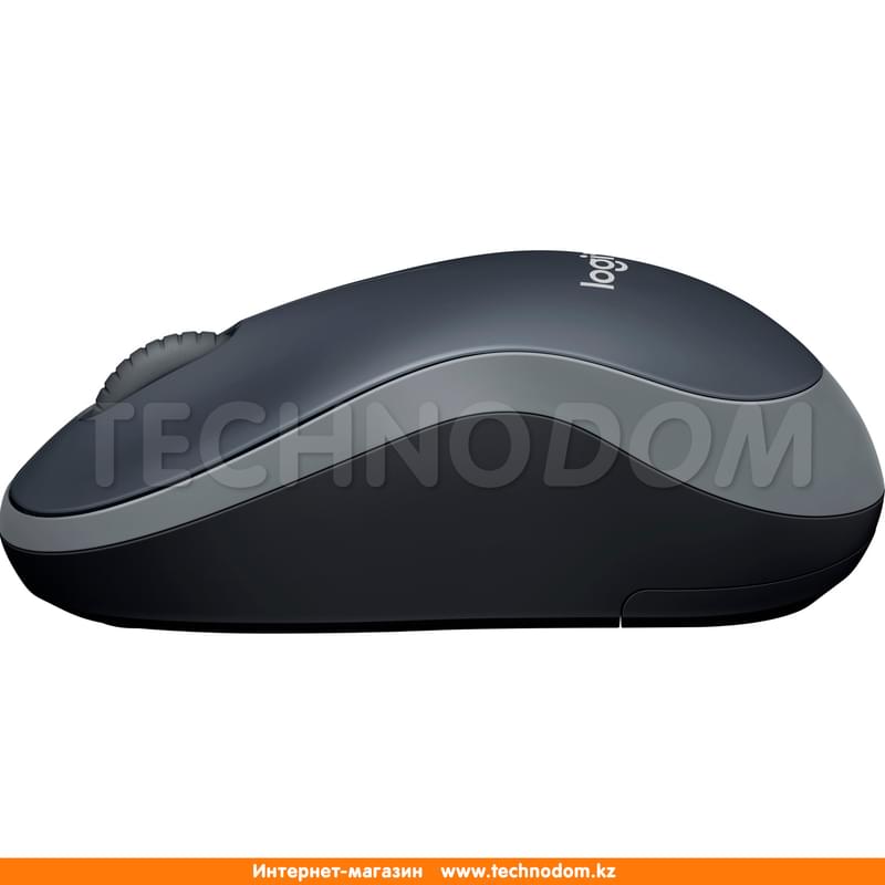 Мышка беспроводная USB Logitech M185 Swift Grey, 910-002238 - фото #1, Technodom.kz