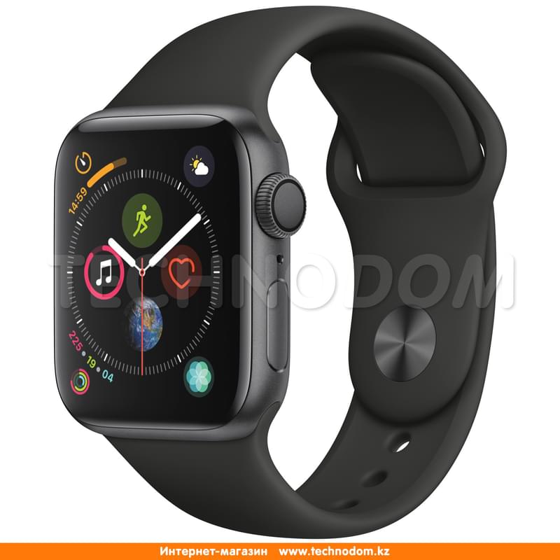 Watch series 4 space grey 44mm top