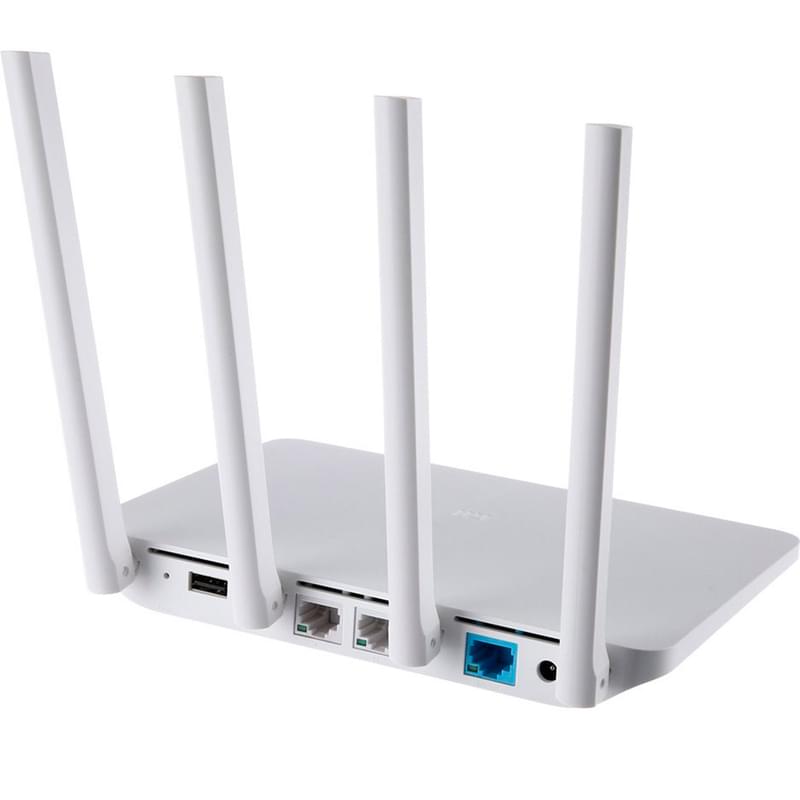 Беспроводной маршрутизатор, Xiaomi Mi Router 3, 2 порта, 500 Mbps (DBV4150CN) - фото #1, Technodom.kz