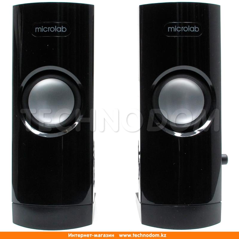 Колонки 2.0 Microlab B-18 USB, Black - фото #0, Technodom.kz