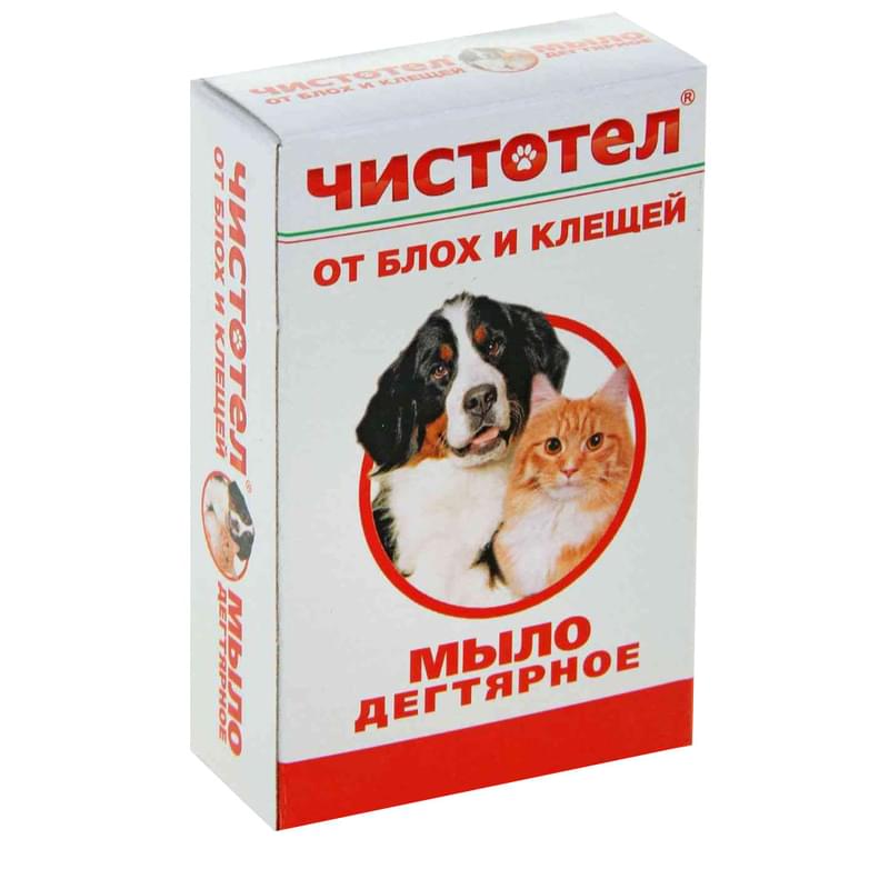 Мыло дегтярное для кошек и собак Чистотел, 75 г - фото #0, Technodom.kz