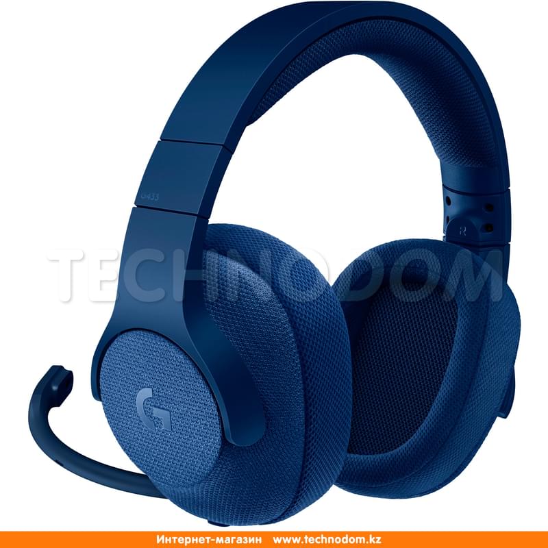 Гарнитура игровая накладная Logitech G433, Blue, 981-000687 - фото #1, Technodom.kz