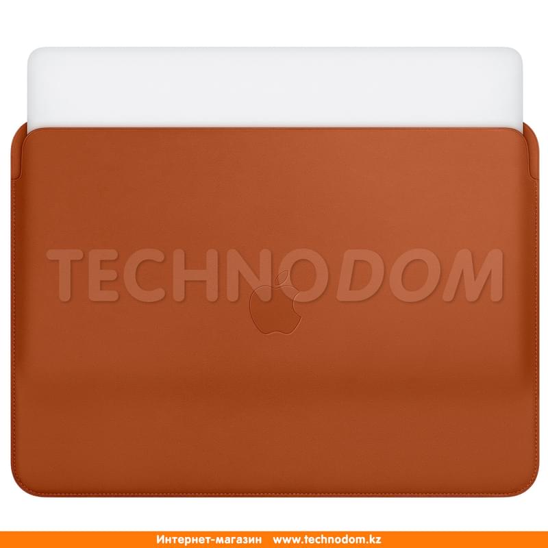 Чехол для MacBook Pro 15" Apple, Sleeve, Saddle Brown, кожа (MRQV2ZM/A) - фото #2, Technodom.kz