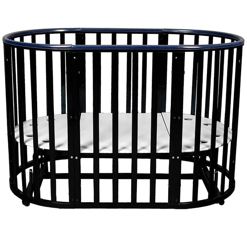 Кроватка - трансформер овальная с маятником Incanto "Mimi 7 в 1" венге - фото #0, Technodom.kz Кроватка - трансформер овальная с маятником Incanto "Mimi 7 в 1" венге - фото #0, Technodom.kz