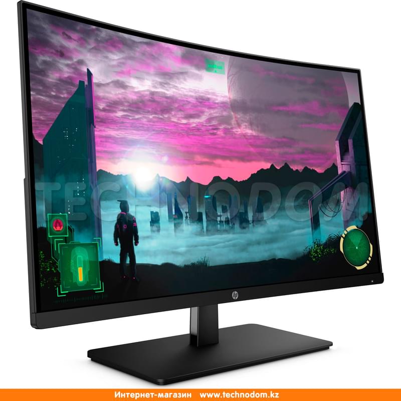 Монитор 27" HP 27x 1AT01AA 1920х1080 16:9 VA 120ГЦ (HDMI+DP) Black - фото #2, Technodom.kz