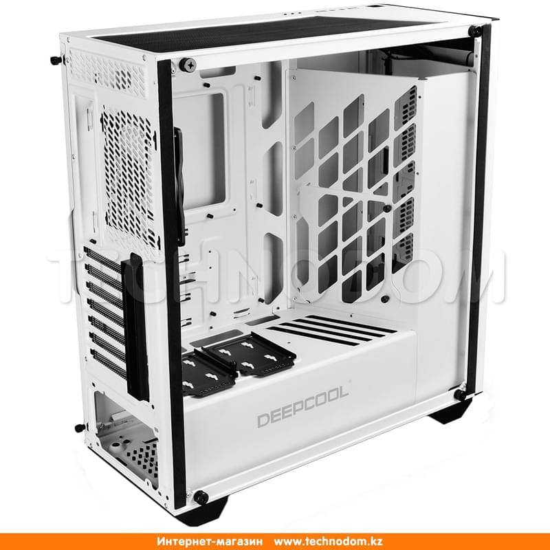 ПК корпус Deepcool EARLKASE RGB MidTower, window, White ATX (DP-ATX-ERLKWH-GLSRGB) - фото #3, Technodom.kz