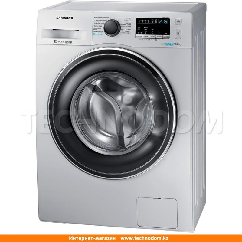 Стиральная машина Samsung WW80K42E07SDLD - фото #2, Technodom.kz
