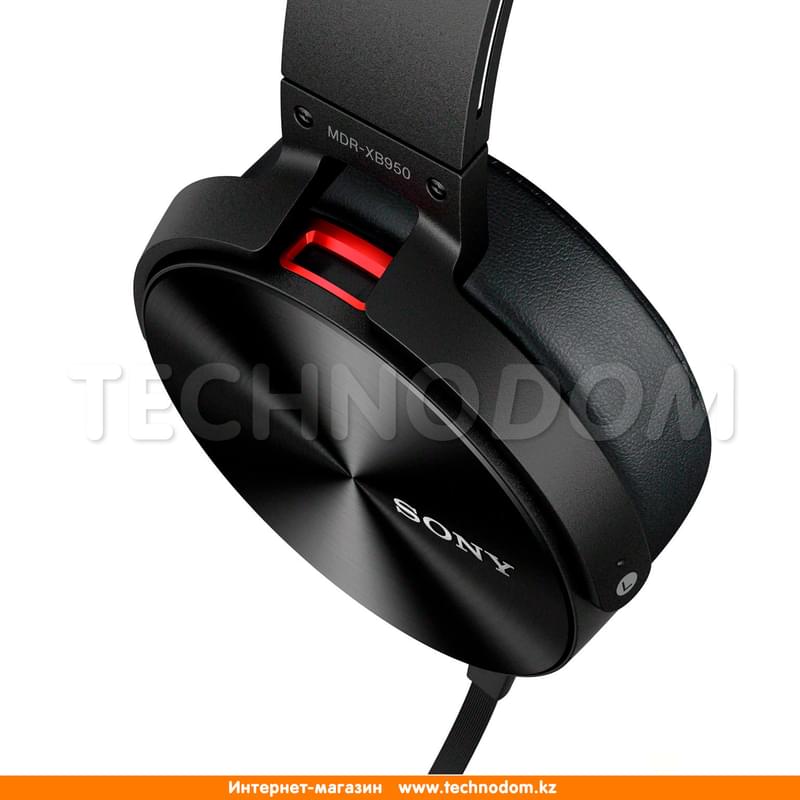Наушники Накладные Sony MDR-XB950AP, Black - фото #3, Technodom.kz