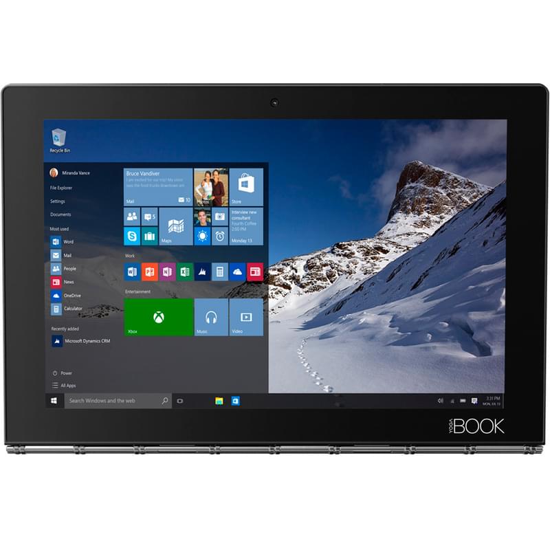 Ультрабук Lenovo Yoga Book Black Touch Atom x5 Z8550 / 4ГБ / 128SSD / 10.1 / Win10 Pro / (ZA160131RU) - фото #0, Technodom.kz
