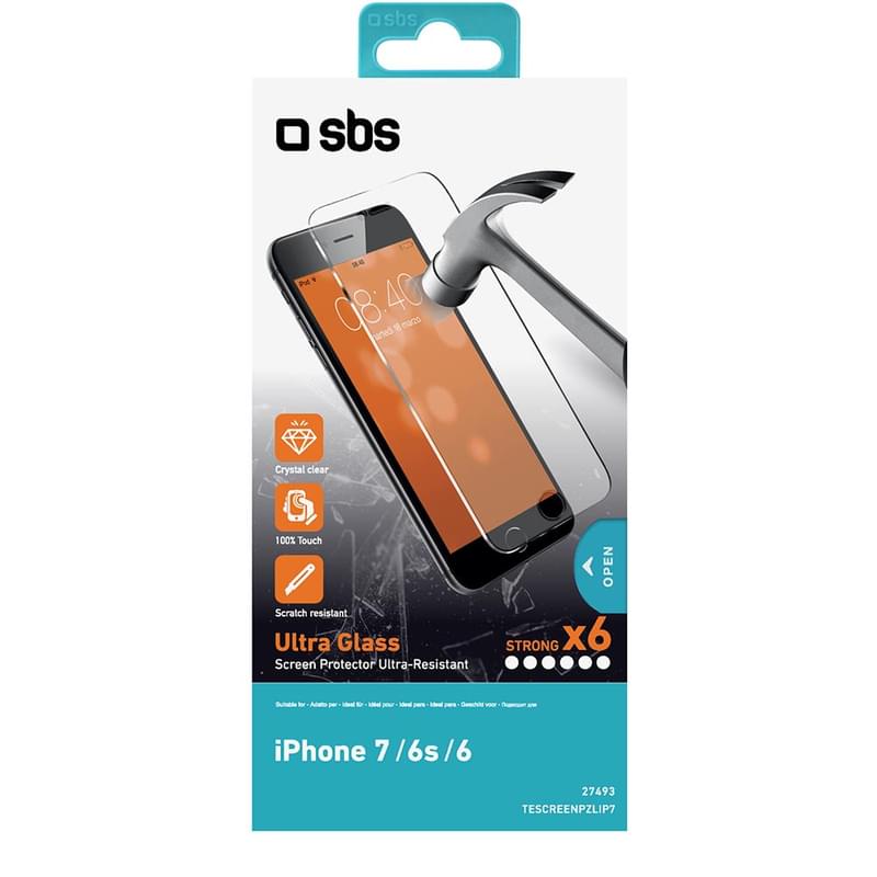 Защитное стекло для iPhone 6s/7/8 SBS (TESCREENPZGLIP7) - фото #3, Technodom.kz