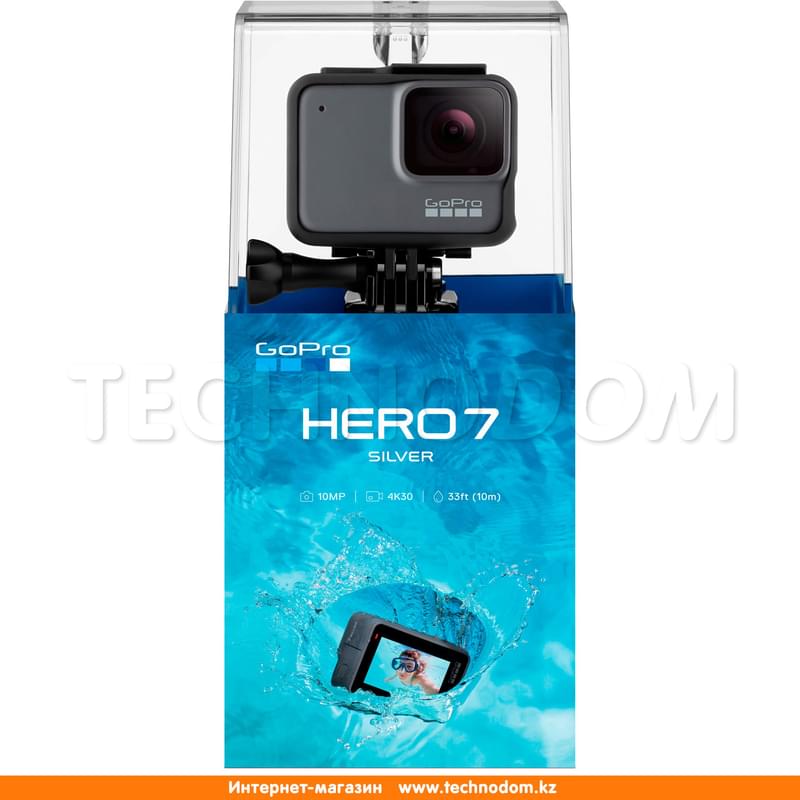 Action Видеокамера GoPro Hero 7 Silver Edition (CHDHC-601) - фото #9, Technodom.kz