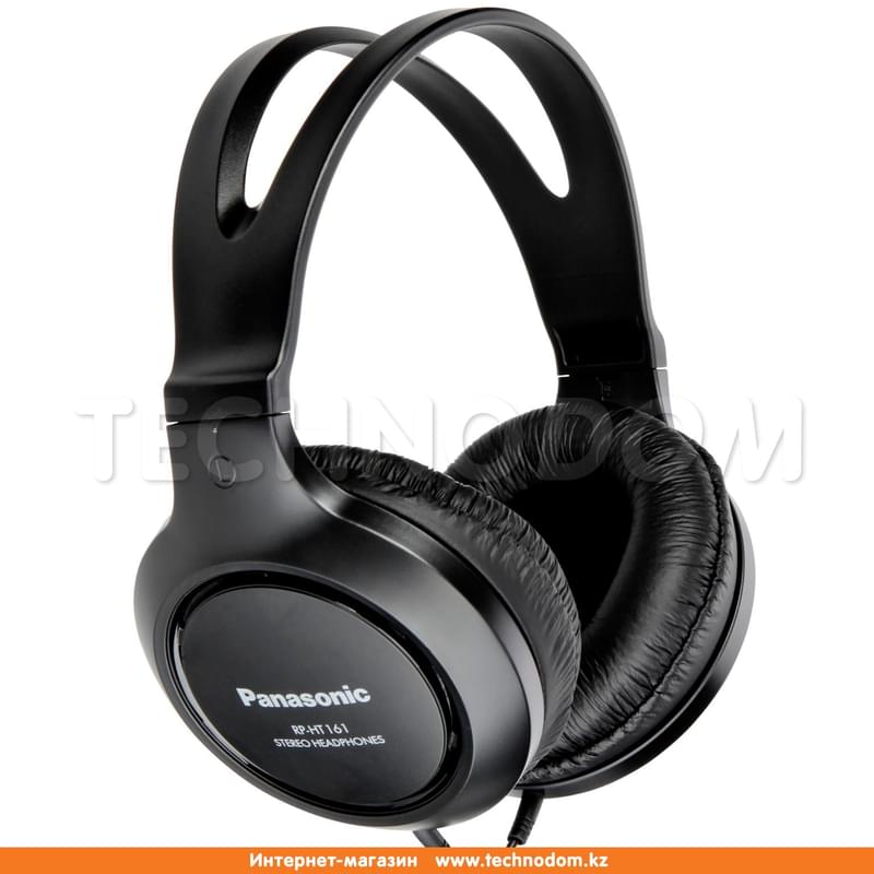 Наушники Накладные Panasonic RP-HT161EK, Black - фото #0, Technodom.kz