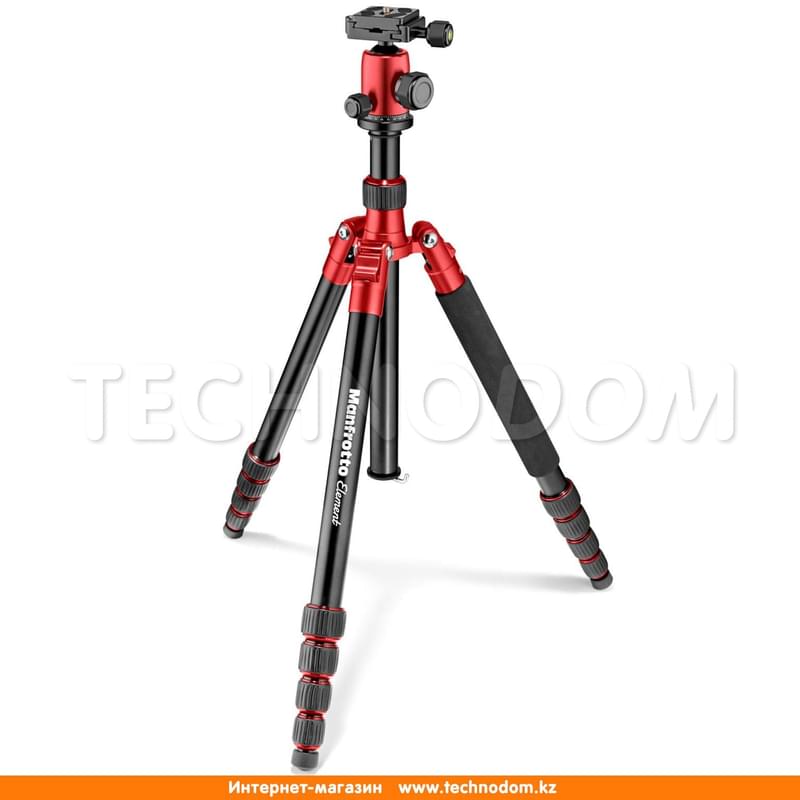 Штатив MANFROTTO Element Traveller с шаровой головкой, красный (MKELEB5RD-BH) - фото #0, Technodom.kz Штатив MANFROTTO Element Traveller с шаровой головкой, красный (MKELEB5RD-BH) - фото #0, Technodom.kz