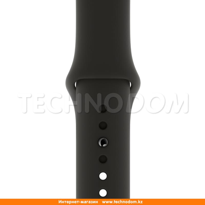 Браслет Apple 44mm Black Sport Band S/M/L (ZKMTPL2ZMA) - фото #0, Technodom.kz