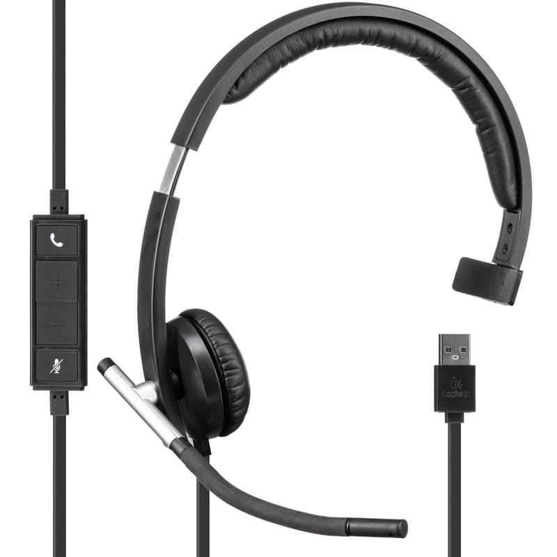 Проводная Моно гарнитура Logitech H650e, ConferenceCam, Black - фото #1, Technodom.kz