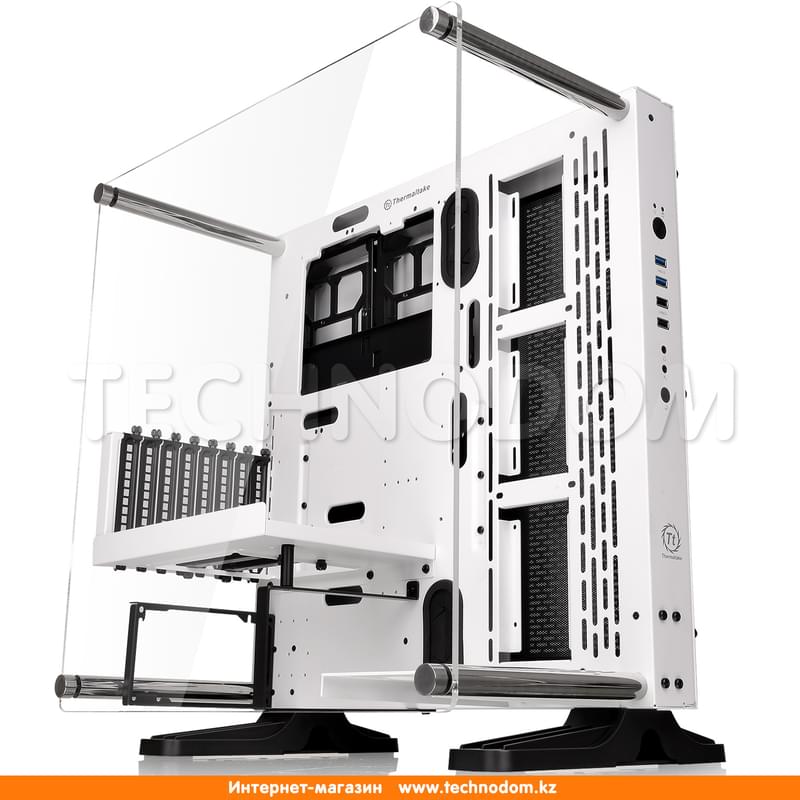 ПК корпус Thermaltake Core P3 Snow Edition MidTower, window, White mATX (CA-1G4-00M6WN-00) - фото #0, Technodom.kz