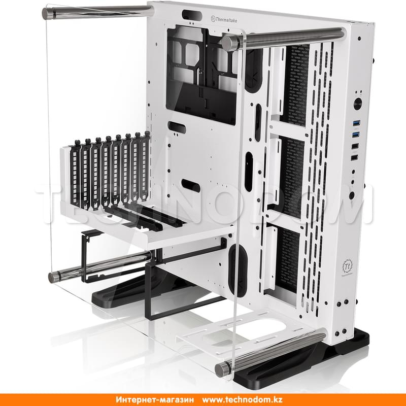 ПК корпус Thermaltake Core P3 Snow Edition MidTower, window, White mATX (CA-1G4-00M6WN-00) - фото #1, Technodom.kz