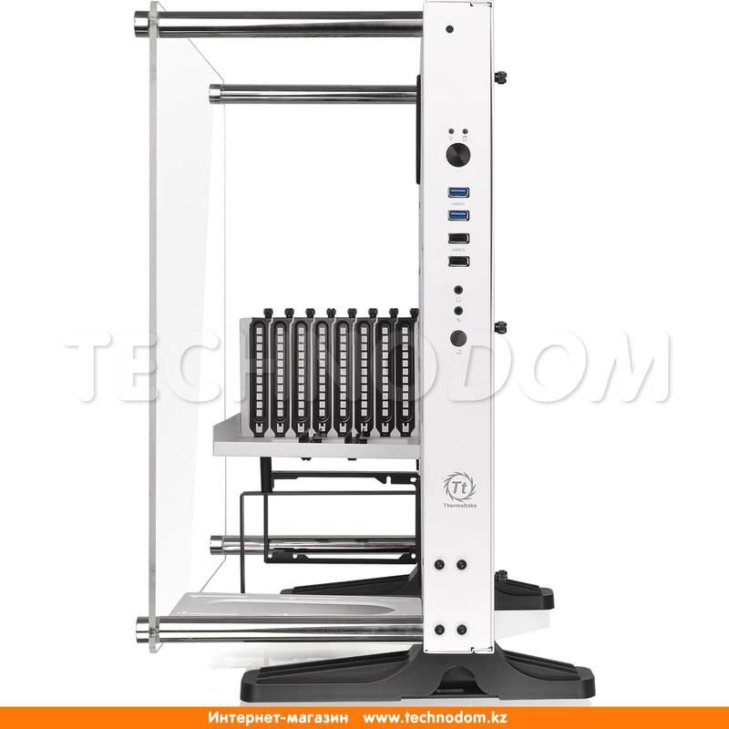 ПК корпус Thermaltake Core P3 Snow Edition MidTower, window, White mATX (CA-1G4-00M6WN-00) - фото #8, Technodom.kz