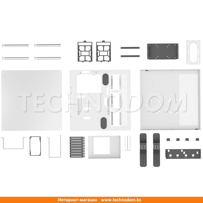 ПК корпус Thermaltake Core P3 Snow Edition MidTower, window, White mATX (CA-1G4-00M6WN-00) - фото #13, Technodom.kz