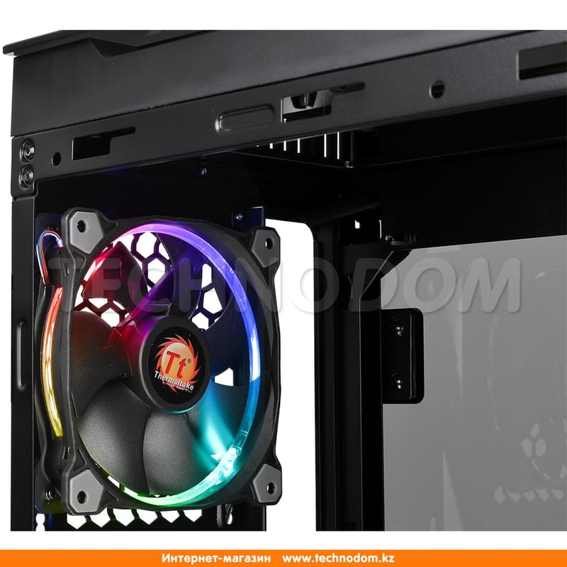 ПК корпус Thermaltake View 32 TG RGB MidTower, window, Black mATX (CA-1J2-00M1WN-00) - фото #5, Technodom.kz