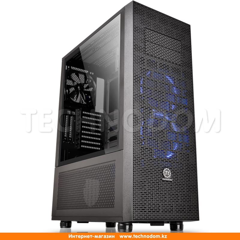 ПК корпус Thermaltake Core X71 TG Full Tower, window, Black mATX (CA-1F8-00M1WN-02) - фото #0, Technodom.kz