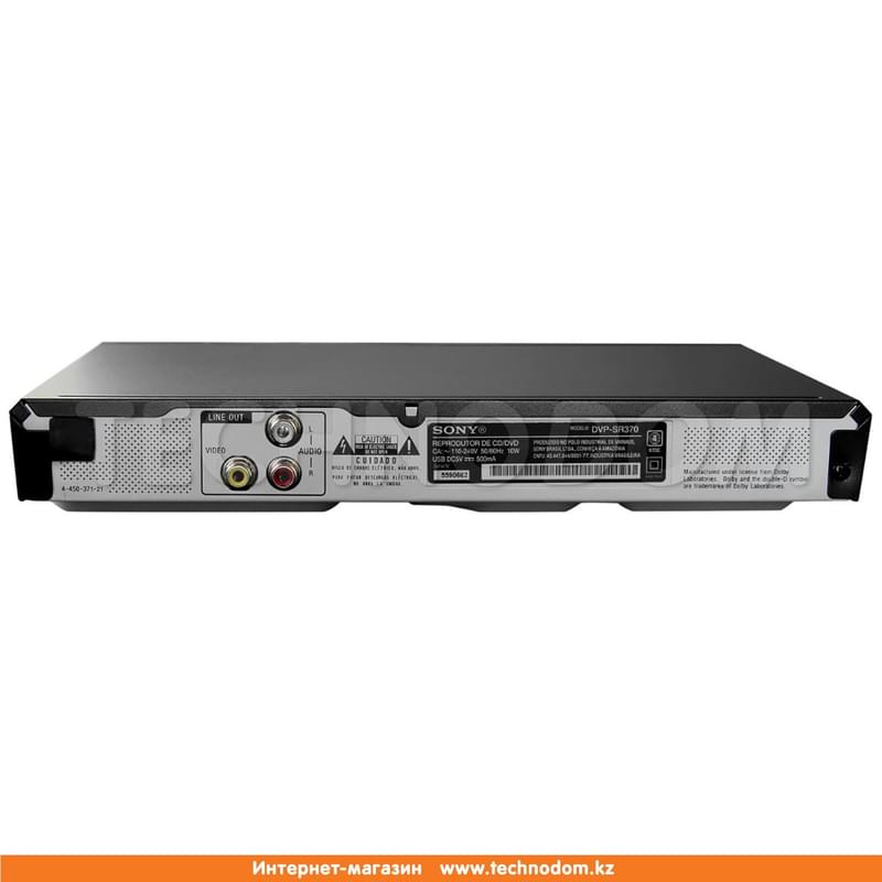 DVD-проигрыватель Sony DVP-SR370 - фото #2, Technodom.kz