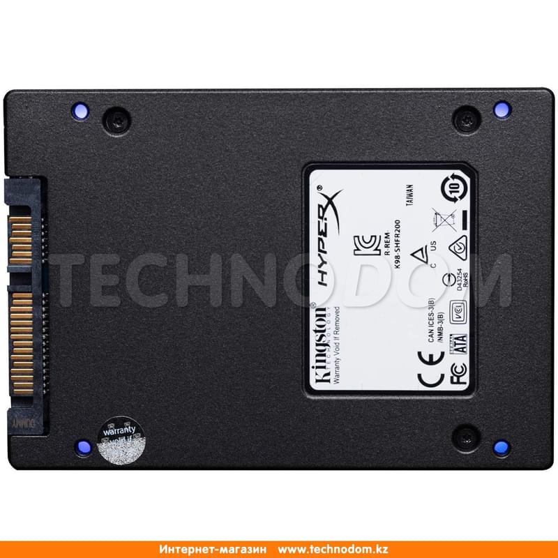Внутренний SSD 2.5" 7мм 480GB Kingston HyperX Fury RGB SATA-III TLC (SHFR200/480G) - фото #2, Technodom.kz
