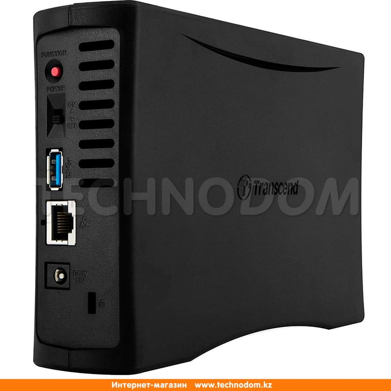 Сетевой накопитель Transcend StoreJet Cloud 110N 4TB 1xHDD 3.5" SATA-III (TS4TSJC110N) - фото #1, Technodom.kz