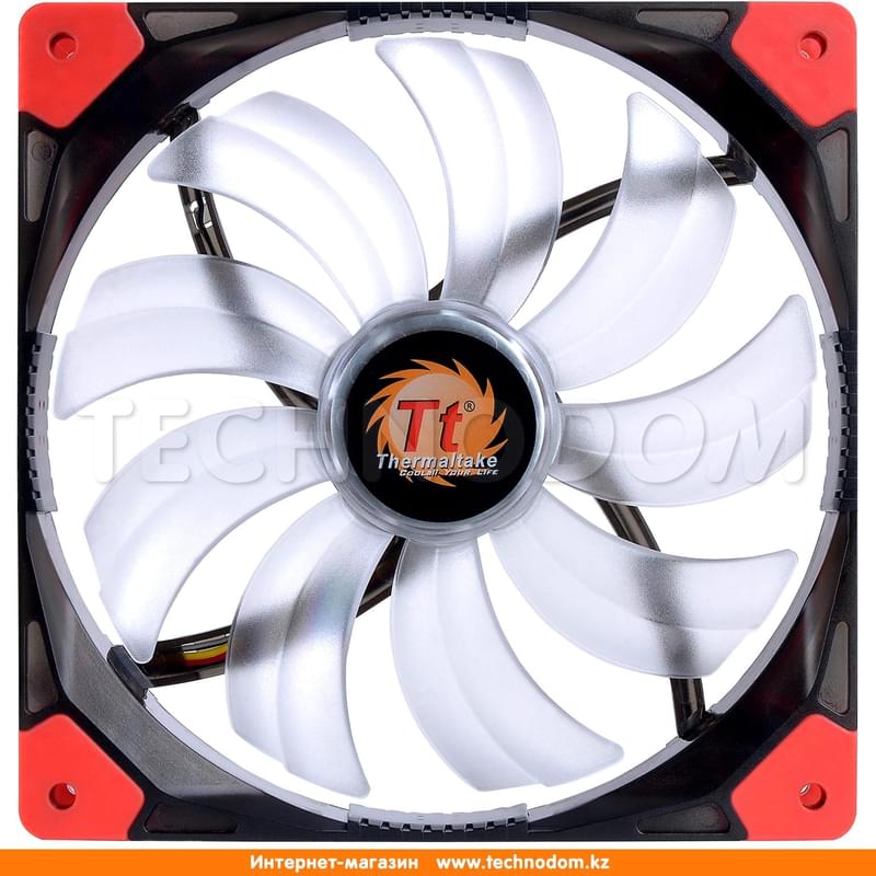 Кулер для кейса Thermaltake Luna 14 LED Red ATX (CL-F022-PL14RE-A) - фото #2, Technodom.kz