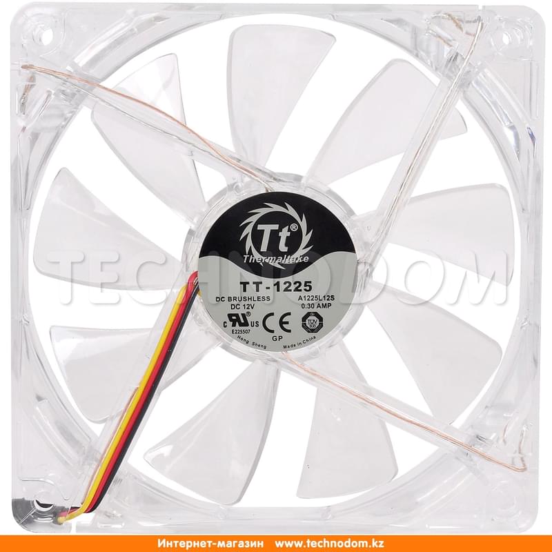 Кулер для кейса Thermaltake Pure 12 LED Red ATX (CL-F019-PL12RE-A) - фото #5, Technodom.kz