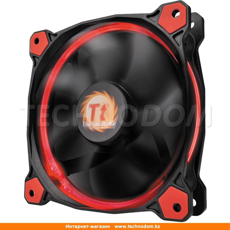 Кулер для кейса Thermaltake Riing 14 LED Red ATX (CL-F039-PL14RE-A) - фото #3, Technodom.kz
