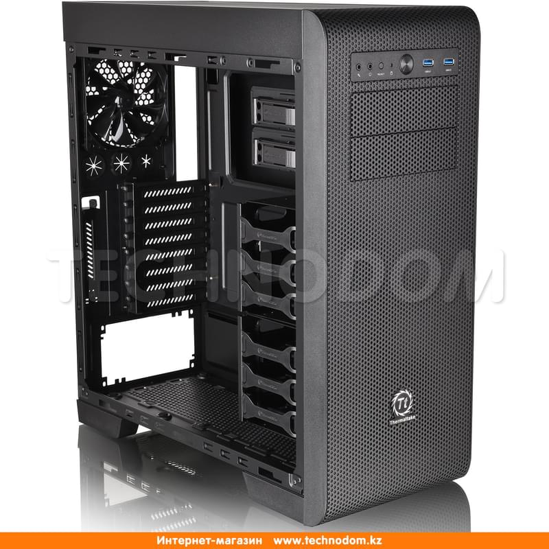 ПК корпус Thermaltake Core V41 MidTower, window, Black ATX (CA-1C7-00M1WN-00) - фото #6, Technodom.kz