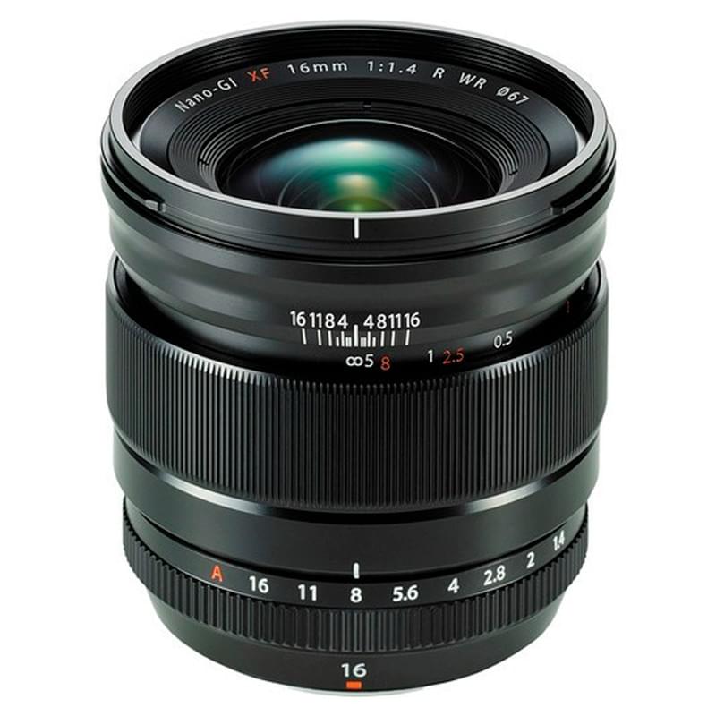 Объектив FUJIFILM FUJINON XF 16 mm f/1.4 R WR - фото #1, Technodom.kz