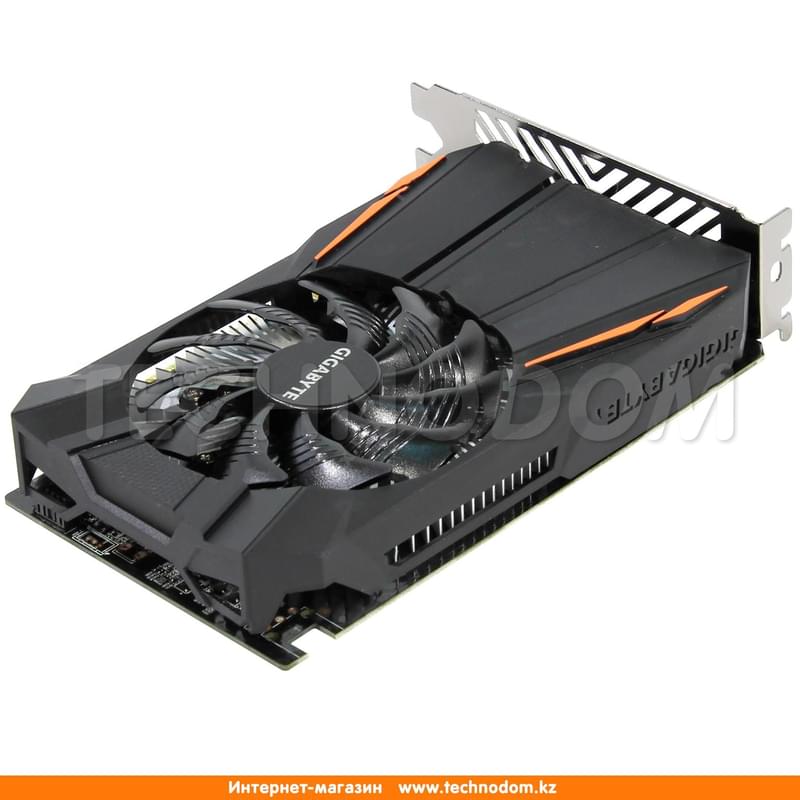 Видеокарта Gigabyte Nvidia GeForce GTX 1050 Ti 4Gb (DVI+HDMI+DP)(GV-N105TD5-4GD) - фото #1, Technodom.kz