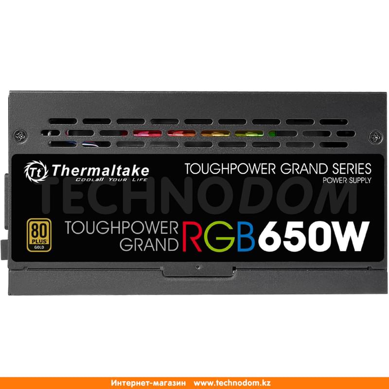 Блок питания Thermaltake Toughpower Grand RGB 650W APFC ATX 20+4pin, 4+4pin (PS-TPG-0650FPCGEU-S) - фото #0, Technodom.kz