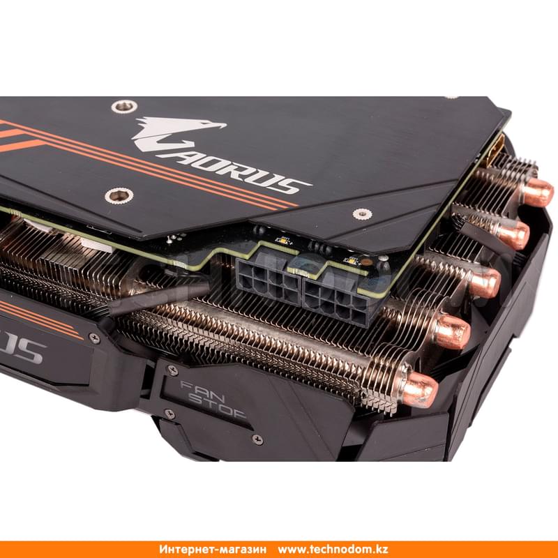 Видеокарта Gigabyte Nvidia GeForce GTX 1080 Ti 11Gb AORUS XTREME Edition (GV-N108TAORUS X-11GD) - фото #3, Technodom.kz