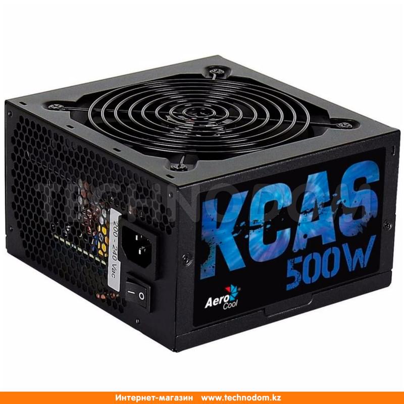 Блок питания Aerocool KCAS PLUS 500W 20+4pin, 4+4pin ATX (KCAS 500W PLUS) - фото #0, Technodom.kz
